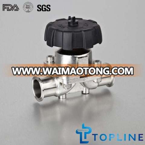 Stainless Steel Sanitary Diaphragm Valve (new design)