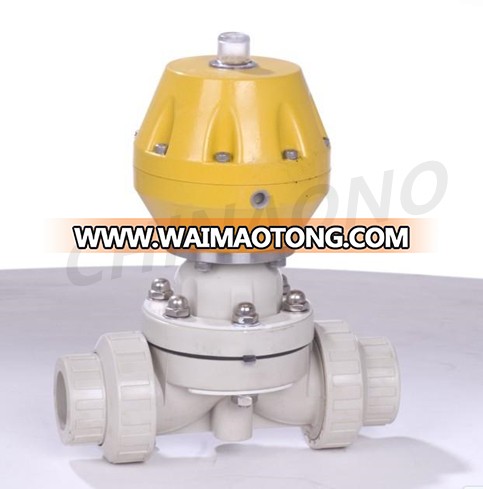 Pneumatic Operated Flange Diaphragm Valves