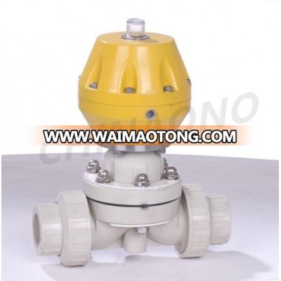 Pneumatic Operated Flange Diaphragm Valves